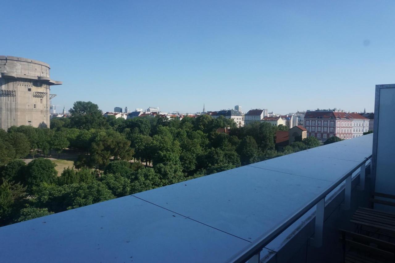 Augartenblick Penthaus 17 - Blick Zum Riesenrad Viena Exterior foto